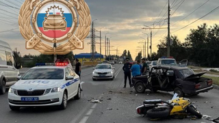 В Балакове байкер погиб в ДТП с семеркой