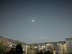 Саратовцы сфотографировали лунное затмение