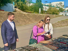 В Саратове на набережной нашли торговцев-нарушителей