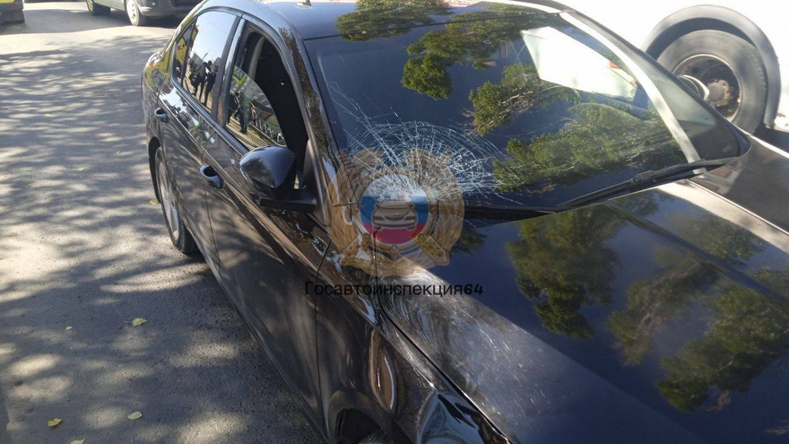 В Саратове иномарка наехала на девочку