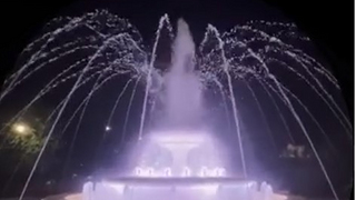 В День города на Ильинской площади запустили фонтан (видео)