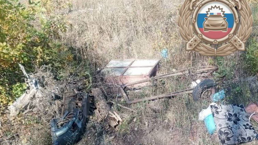 Под Саратовом один человек погиб и два пострадали в ДТП с мотоблоком