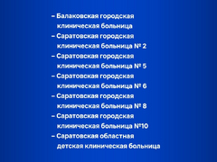 В Саратовской области отремонтируют дворы 22 больниц (список)