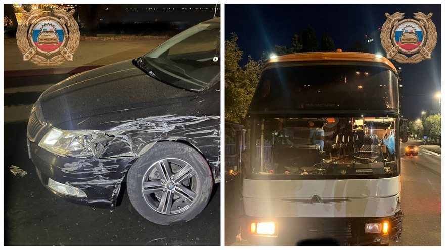 В Саратове в ДТП пострадал водитель автобуса