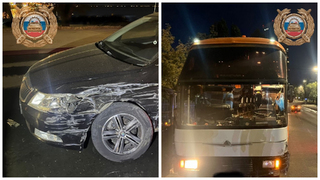 В Саратове в ДТП пострадал водитель автобуса
