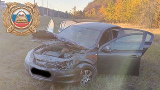Под Балашовом девушка на Opel улетела в кювет