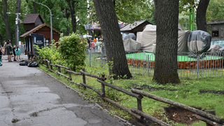 В городском парке Саратова обещают создать безопасную пешеходную сеть