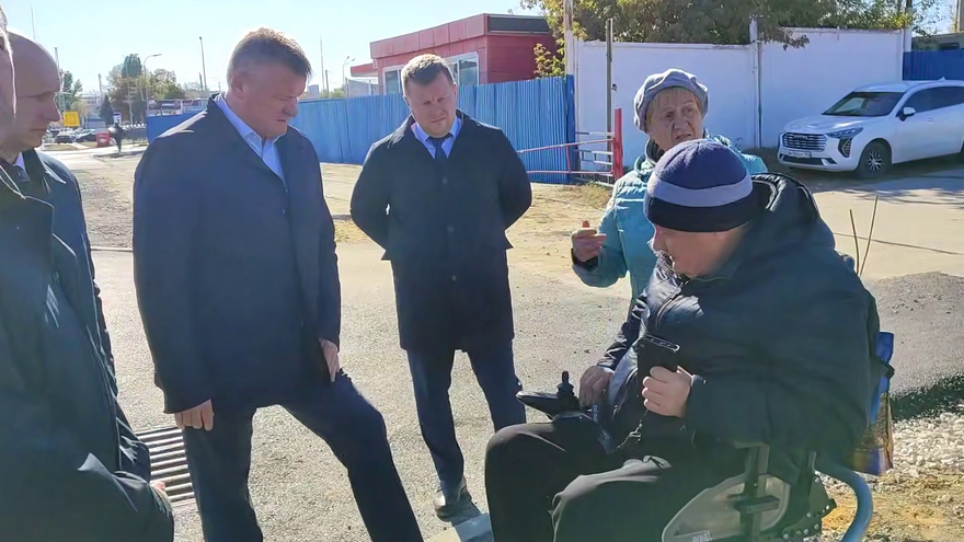 На Вольском тракте сделают удобные для инвалидов пандусы