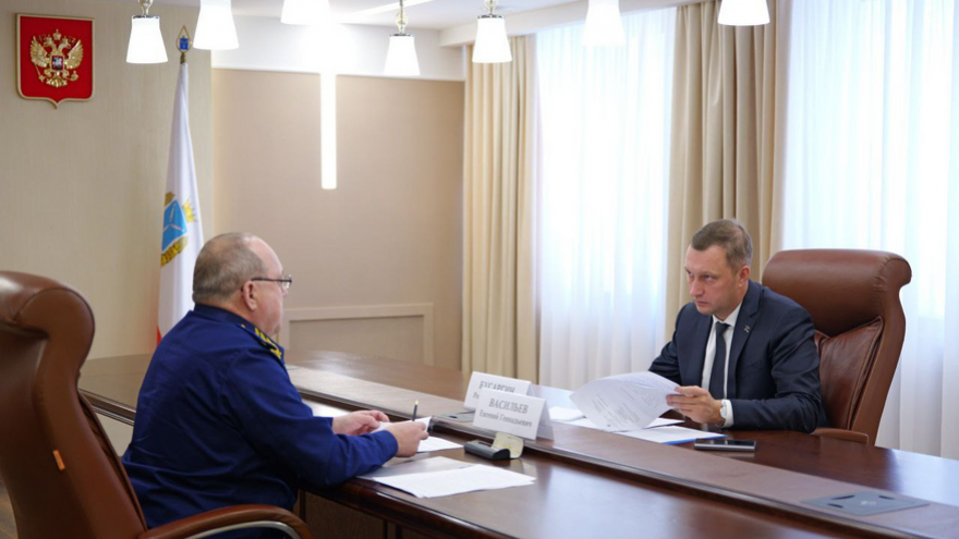 Строительство и отопсезон: новый глава Средне-Поволжского Ростехнадзора Васильев обсудил с губернатором Бусаргиным повышение качества жизни населения