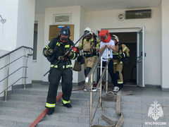 Из школы под Саратовом из-за условного пожара эвакуировали 155 человек