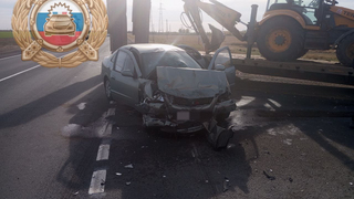 Под Марксом три человека пострадали в ДТП с тралом