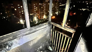 В Саратове из пожара на 10-м этаже спасли пенсионера и подростка