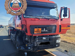 В Саратовской области автоцистерна смяла Газель: погиб человек