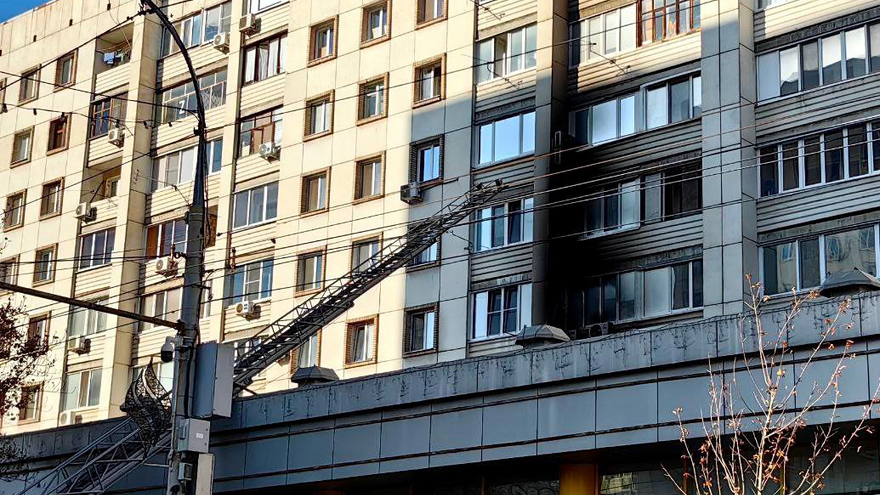 В доме в центре Саратова пытались сжечь рабочего