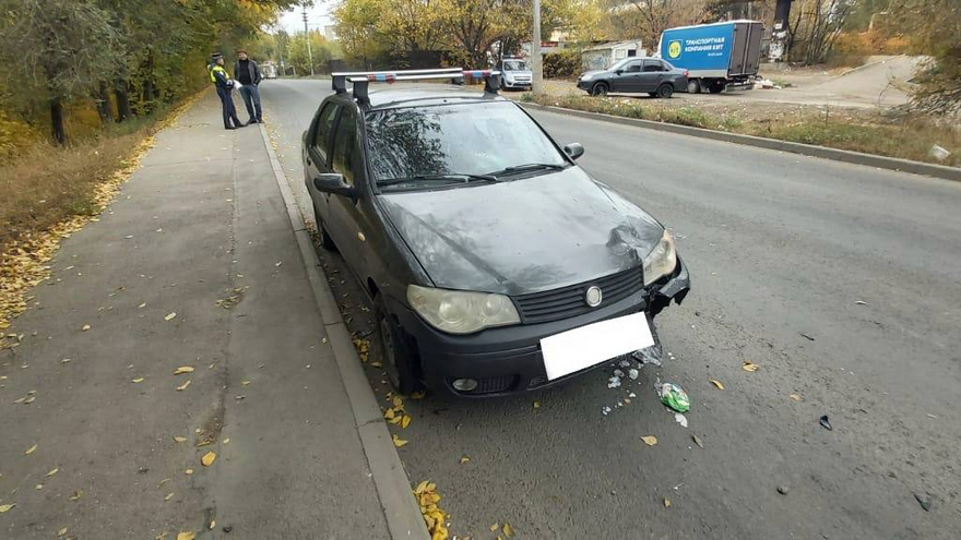 В Саратове Fiat сбил пенсионера