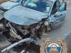 Китайский кроссовер попал в ДТП на Рыбной