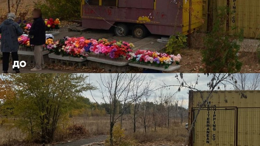 В Энгельсе сносят нелегальные ларьки