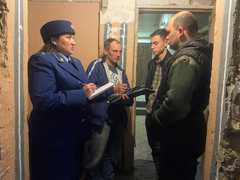 В саратовском доме обрушился подвал
