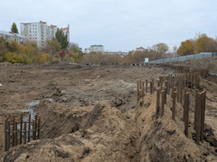 Очистные в Глебучевом овраге: идет строительство трансформаторной станции и резервуара, подрядчику заплатили 388 млн