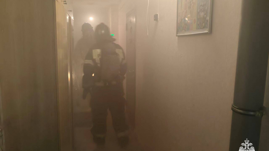 В Саратове из горящей девятиэтажки спасли 22 человека