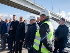Набережную под мостом Саратов-Энгельс откроют в ноябре