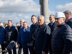 Набережную под мостом Саратов-Энгельс откроют в ноябре