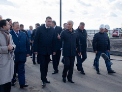 Набережную под мостом Саратов-Энгельс откроют в ноябре