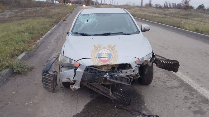 В Саратове иномарка насмерть сбила прохожего