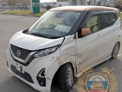 В Балакове столкнулись Nissan и Kia K5