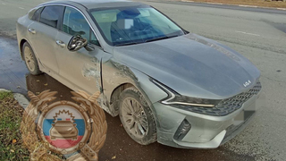 В Балакове столкнулись Nissan и Kia K5
