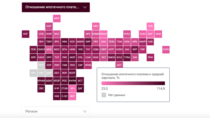 Исследование: в Саратовской области на ипотеку нужно отдавать 61% двух средних зарплат