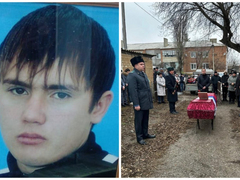 В Саратовской области простились с погибшим на СВО год назад Александром Литвиновым