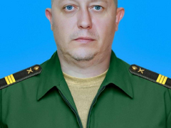 В Саратовской области простились с погибшим на СВО год назад Александром Литвиновым