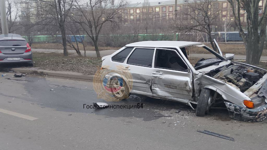 В ДТП на Московском шоссе пострадал молодой водитель 