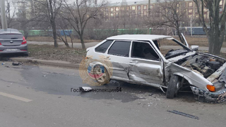 В ДТП на Московском шоссе пострадал молодой водитель 