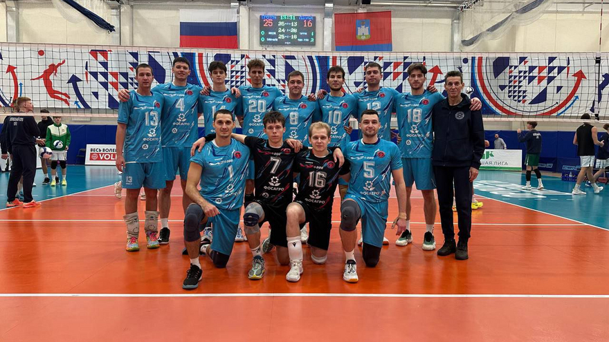 Саратовский мужской Протон обыграл Липецк со счетом 3:1