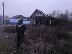На пожаре в саратовском селе погиб пенсионер