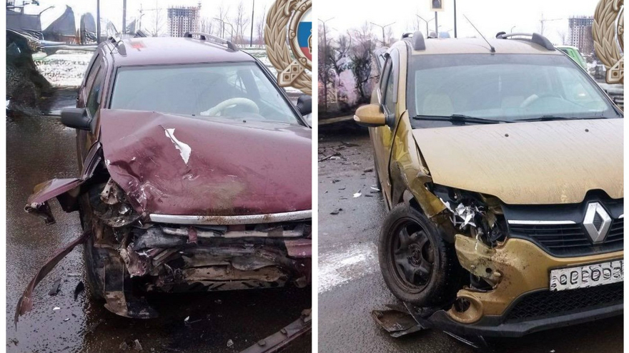 В столкновении в Балакове пострадали двое пожилых мужчин