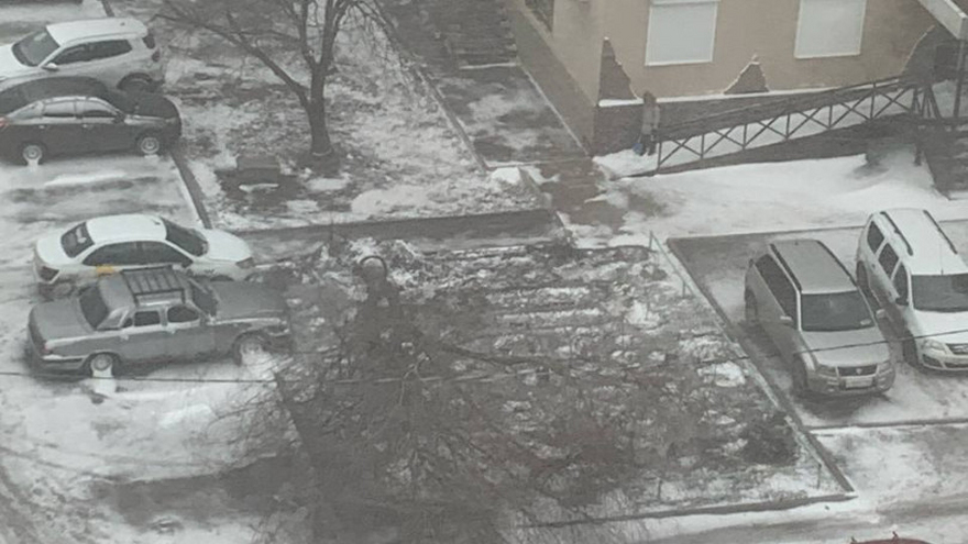 Упавшие деревья и заборы, разбитые автомобили, оборванные провода: Саратов накрыло штормом