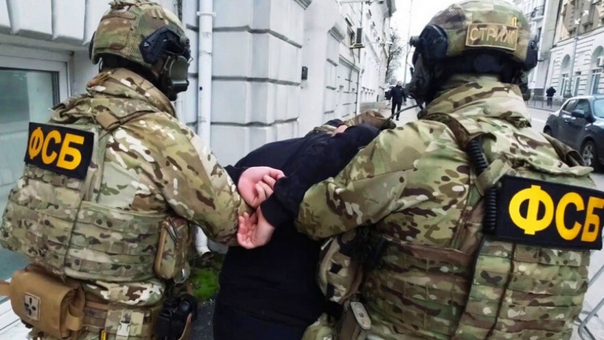 В России 10 человек задержали за выполнение заданий спецслужб Украины