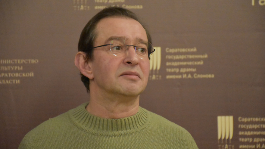 Мне ничего не страшно: Константин Хабенский рассказал о саратовской театральной публике