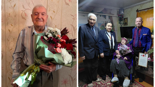 Саратовские ветераны Плечев и Белова отметили 100-летие