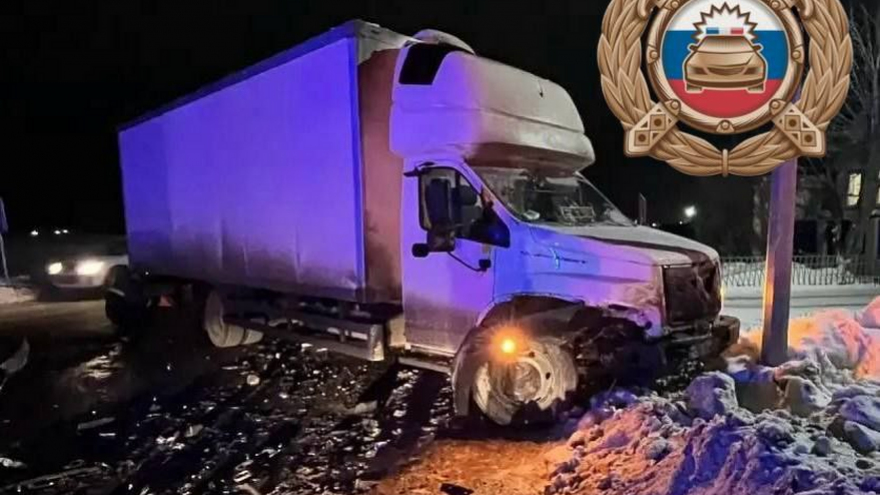 В Саратовской области женщина и трое детей пострадали в ДТП с грузовиком