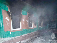 Во время ночного пожара под Балашовом погиб 63-летний мужчина