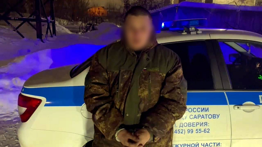 В Саратове автомобилист с наркотиками попытался уйти от погони и попал в ДТП