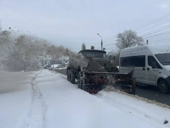 В Энгельсском районе вывезли 1,7 тысячи кубометров снега