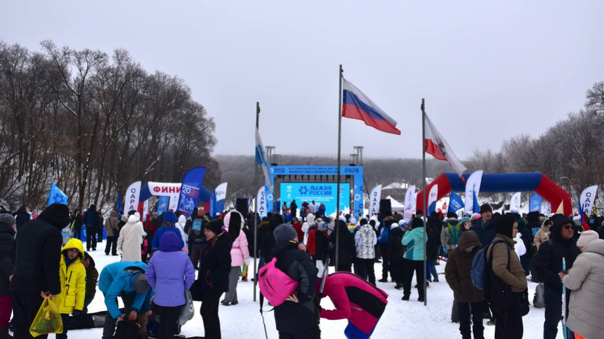 Саратовская Лыжня России собрала 5 тысяч любителей зимнего спорта