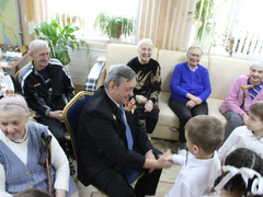 В Энгельсском доме-интернате прошел День памяти воинов-интернационалистов