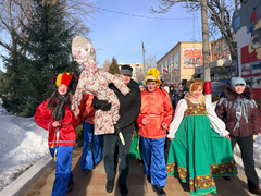 В Энгельсском доме-интернате прошли масленичные гуляния