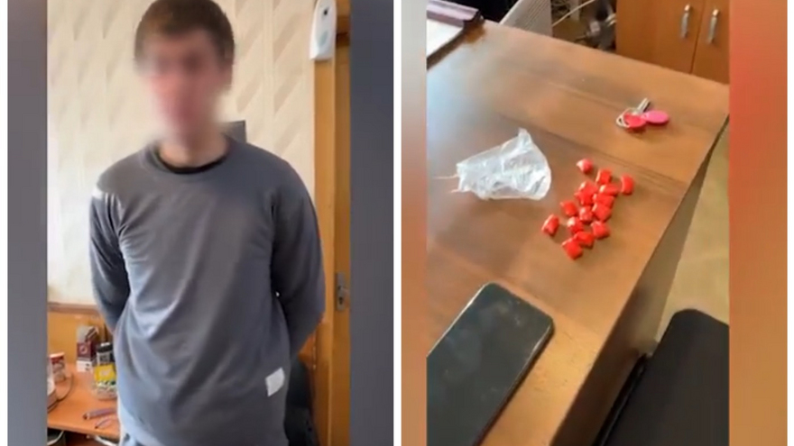 В Саратове задержали 24-летнего закладчика мефедрона